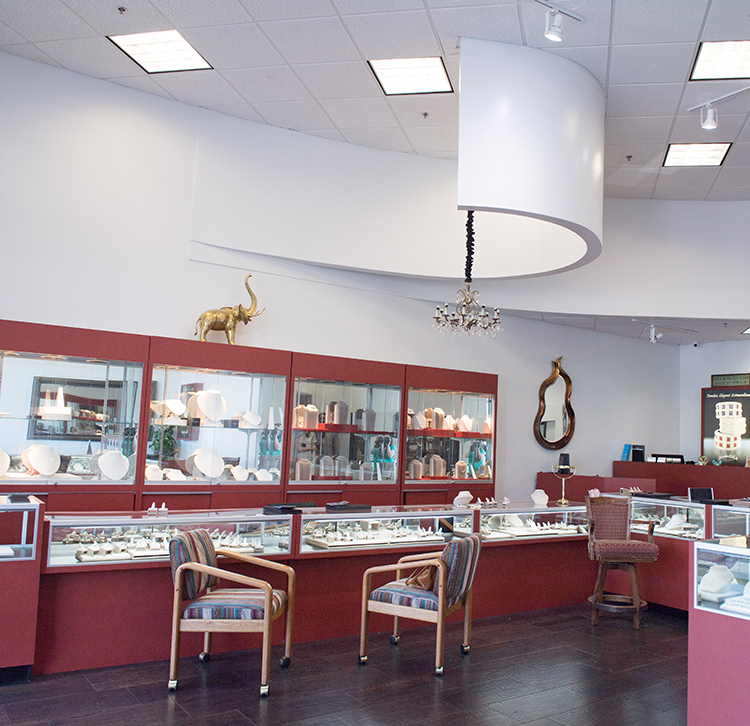 Inside Village Jewelers of Frisco