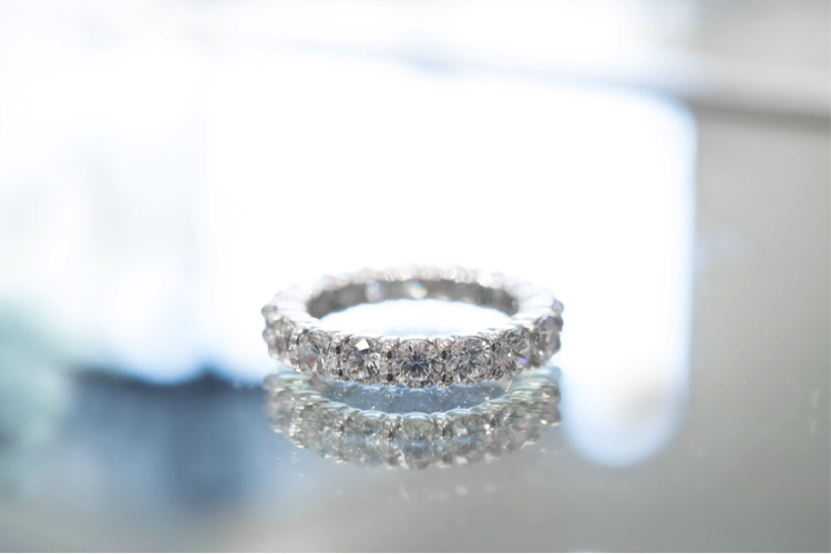 Custom Diamond wedding Band